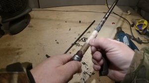 Ремонт спиннинга #Переделываемудилище под мультиплекаторную катушку
