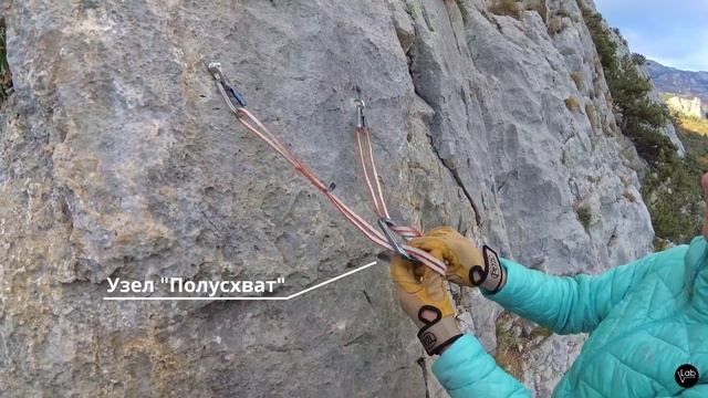 Основы. Фиксированная страховочная станция с узлом "полусхват". смотреть онлайн