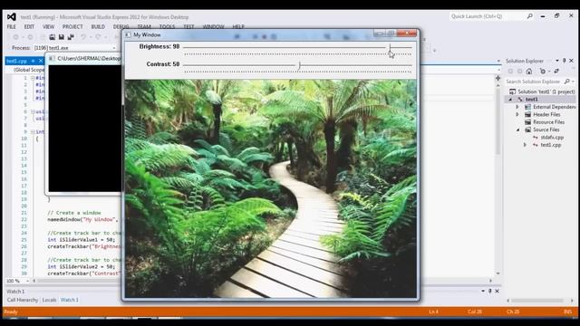 How to Add Trackbar with OpenCV C++ смотреть онлайн