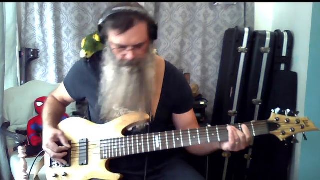 Amorphis - Exile of the Sons of Uisliu (1992) bass cover смотреть онлайн