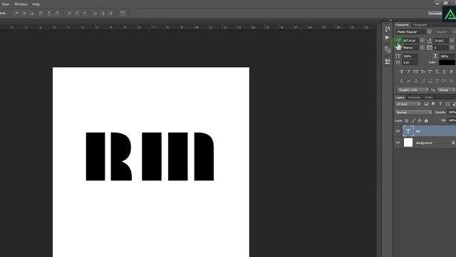 How to Make Logo in Photoshop - Photoshop Tutorial for Beginners - Basic Idea смотреть онлайн