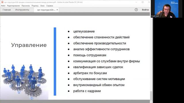 Основные функции управления в продажах смотреть онлайн