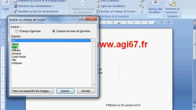 Fusion publipostage Word Excel (tutoriel) смотреть онлайн