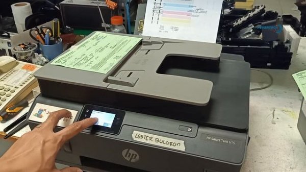 HOW TO REPAIR PAPER JAM | Hp Smart Tank 615 | TAGALOG