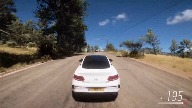 Mercedes C63s AMG Coupe & Brabus 800 E63s AMG Convoy Gameplay - Forza Horizon 5 смотреть онлайн