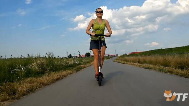 Test of: OXELO Town 7XL Adult Scooter - DECATHLON смотреть онлайн