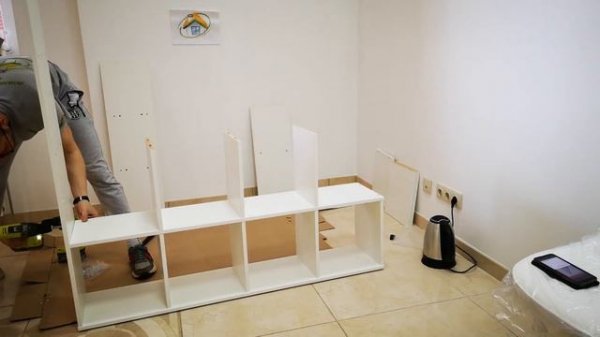 Обзор на стеллаж 21vek by Polini Kids Home Smart Каскадный 10 секций белый STUDIO DM