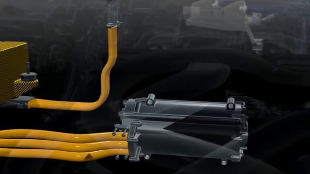 F1 2014 Mercedes AMG V6 turbo 3D animation Hybrid смотреть онлайн