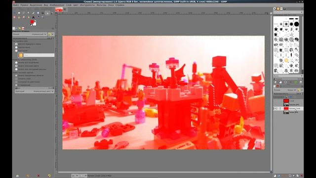 Создание анаглифного 3D фото смотреть онлайн