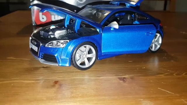 Audi TT RS 1:18 KIT COLLEZIONE METAL KIT BURAGO смотреть онлайн