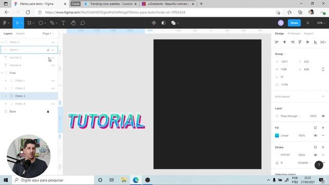 4 efeitos para aplicar em textos com o FIGMA смотреть онлайн