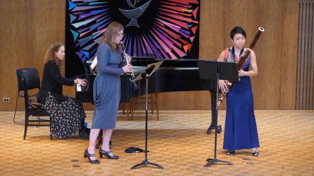 Concertpiece No 1 in Fm for Clarinet, Bassoon and Piano, Op 113 Allegro con fuoco - Andante - Prest смотреть онлайн