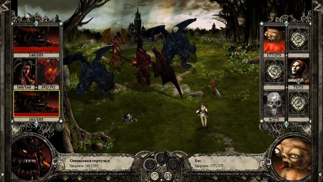 Disciples 2 кампания Легионов Проклятых макс сложность Миссия 5: Тьма и свет смотреть онлайн