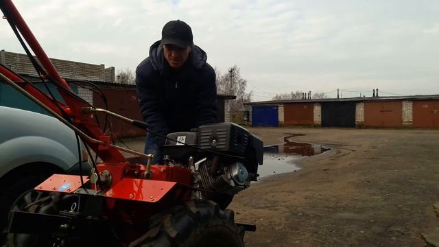 Ходоуменьшитель для мотоблока самодельный.РБ.Могилёв.Reduction box for motoblock improvised смотреть онлайн