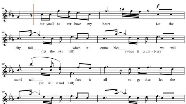 Adele - Skyfall (2012), C-Instruments Play along смотреть онлайн