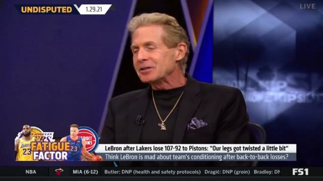 UNDISPUTED | Shannon Sharpe react to LeBron "cold mocks" his team after Lakers loss 107-92 to Pisto смотреть онлайн