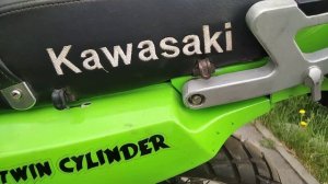 обзор kawasaki kle 400