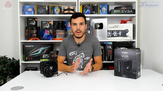 Zalman CNPS10X Performa Black CPU Cooler Review смотреть онлайн