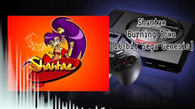[16-bit Sega Genesis] Shantae - Burning Town (YM2612) смотреть онлайн