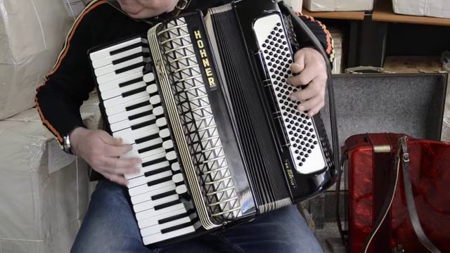 Hohner Atlantic De luxe 120 bass for sale. Super accordion! musicideal смотреть онлайн