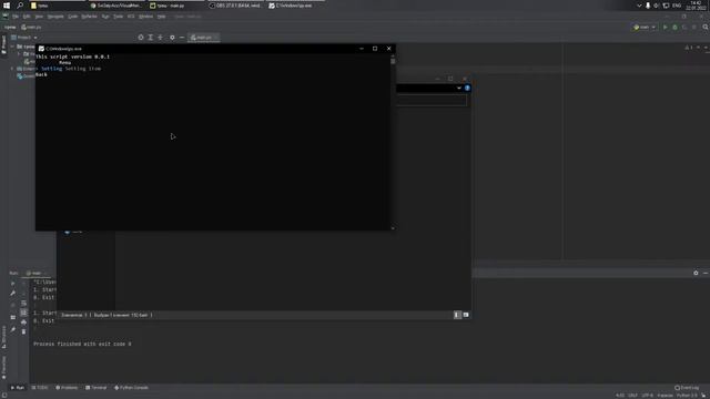 Как создать красивое меню в консоли | Python VisualMenu смотреть онлайн