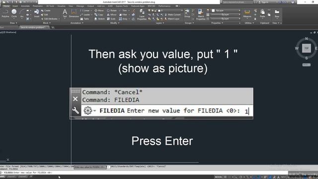 AutoCAD Save As window missing problem solving смотреть онлайн