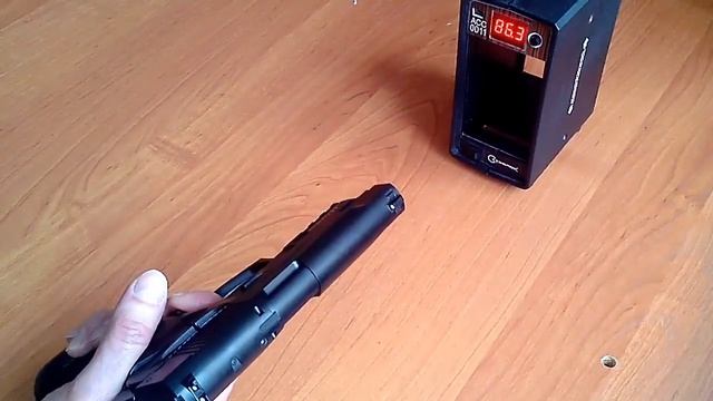 Пневматический пистолет ASG Bersa Thunder 9 Pro (обзор, отстрел по скорости и кучности, цена)