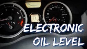Электронный уровень масла на Renault megane 2