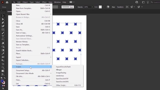 Randomus Script | Adobe Illustrator смотреть онлайн