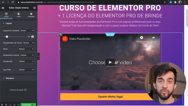 Como adicionar vídeos nas suas páginas com o Elementor Gratuito смотреть онлайн