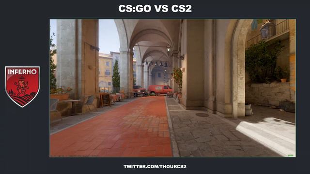 Визуальная разница между CS GO и CS2 смотреть онлайн