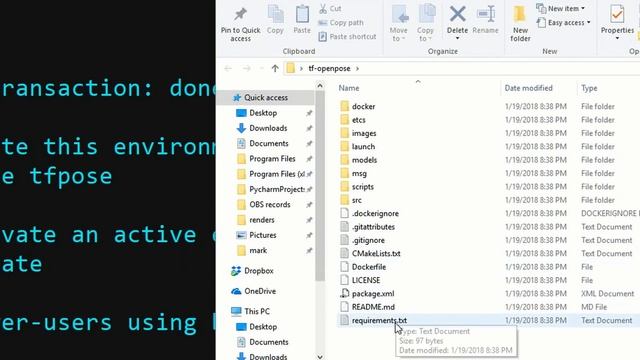 Pose Estimation with TensorFlow + openCV (pt1) setup смотреть онлайн