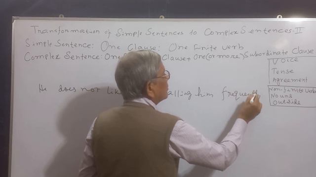 TRANSFORMATION OF SIMPLE SENTENCES TO COMPLEX SENTENCES. смотреть онлайн