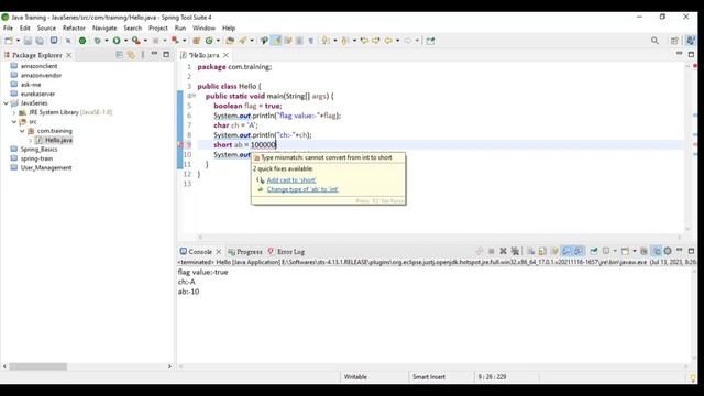 Data Types in Java || Java Series || #100dayschallenge смотреть онлайн