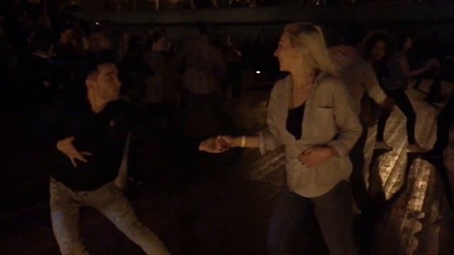 Хастл на набережной Парка Горького