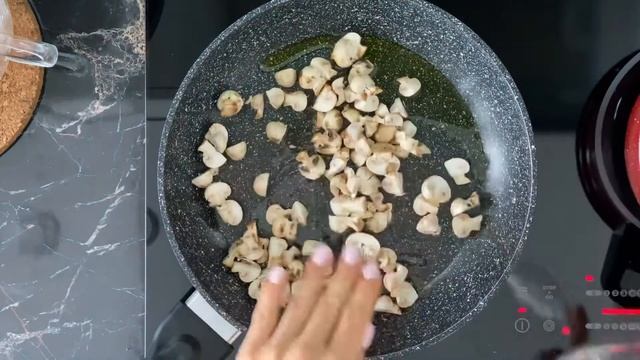 Грибы в сливочном соусе (веганский соус для пасты) смотреть онлайн