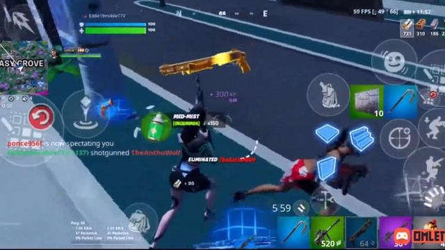 Fortnite Mobile Player that Streams on Twitch! (60 FPS) смотреть онлайн