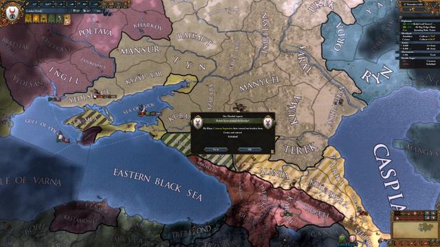 Europa Universalis 4: Cossacks - Golden Horde - Ep 3 смотреть онлайн