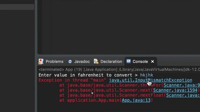 User Input and Stack Traces in Java 11 - Java Tutorial #11 смотреть онлайн