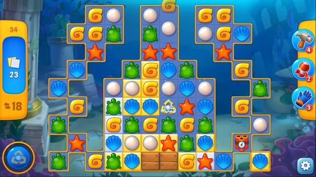 Fishdom Аквариум Мечты #4 (уровни 31-37) Новые рыбки в Обновлении смотреть онлайн