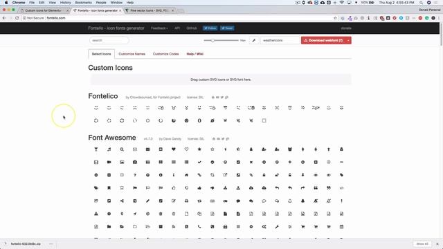Custom Icons for Elementor смотреть онлайн