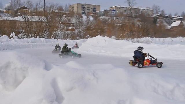 Зимний картинг в Слободском 04.03.2018 смотреть онлайн