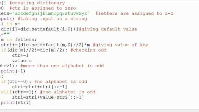 #39 Python tutorial | Making of Palindrome string from given string & How to reverse a string смотреть онлайн