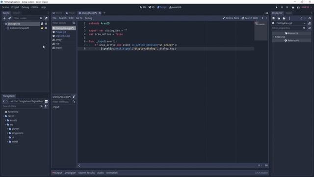 Dialog System in 10 minutes! Godot Tutorial смотреть онлайн