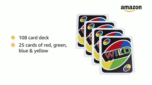 Mattel Uno Playing Card Game смотреть онлайн