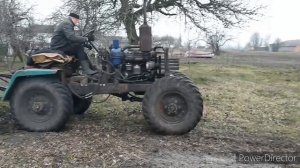 САМОДЕЛЬНЫЙ ТРАКТОР С ДИСКАМИ! НАВЕСКА НА САМОДЕЛЬНЫЙ ТРАКТОР СВОИМИ РУКАМИ!