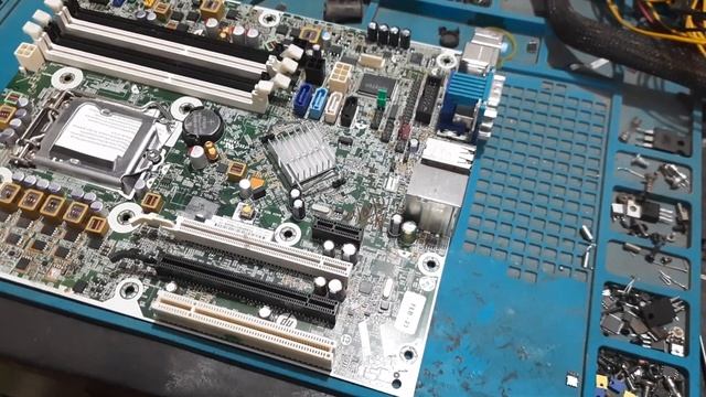 CASE STUDY 167: HP 8200 SFF (611834-001) DEAD SHORTED CPU VRM SECTION in hindi смотреть онлайн