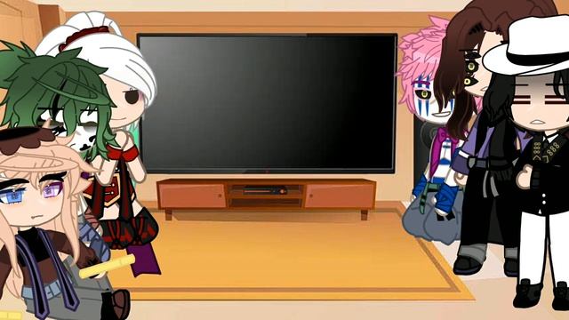 Upper Moons + Muzan react to doukaza - part1 смотреть онлайн