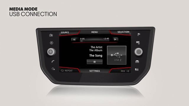 SEAT Car Essentials: Media Mode Guide SEAT Ibiza, Arona | SEAT