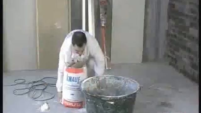 Клей дли гипсокартона Knauf Perlfix. Применение. смотреть онлайн